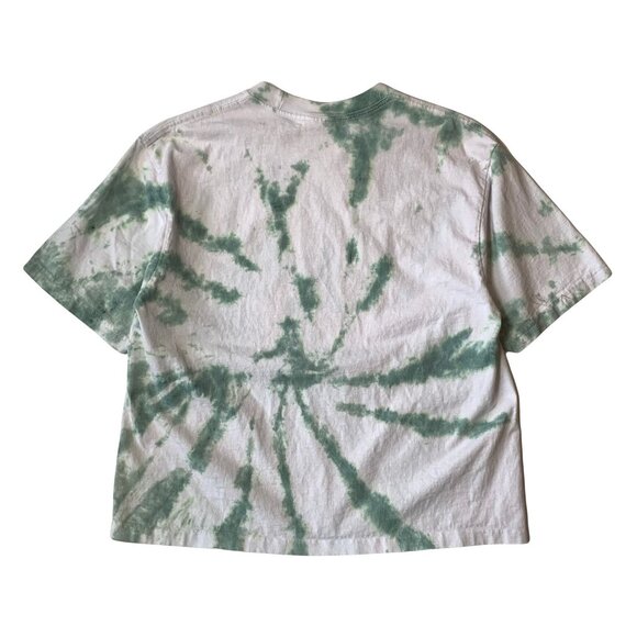 Bart Simpson x Grateful Dead Tie Dye Cropped Tee L - Picture 2 of 6